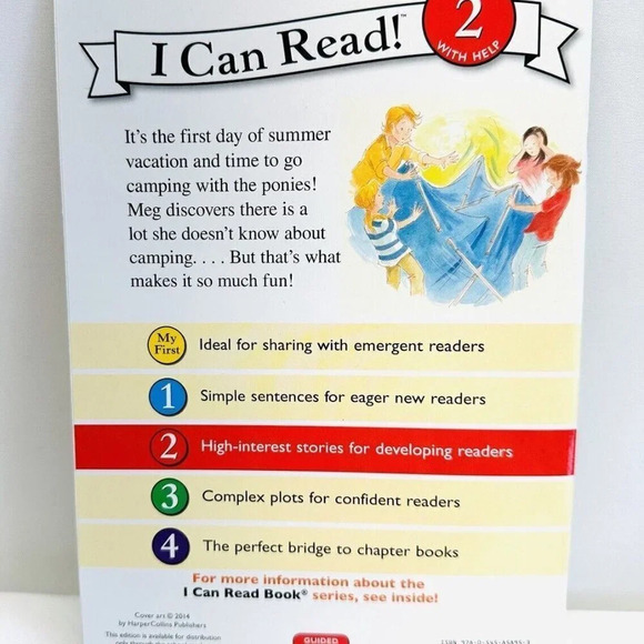 THE CAMPING TRIP Paperback Book I Can Read! Level 2 by Catherine Hapka Brand New - Picture 2 of 2